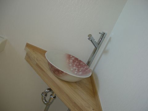 T様邸　手洗い鉢